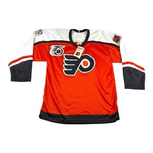 NWT 1991 Philadelphia Flyers CCM Jersey Size Medium NHL 75th Anniversary Hockey